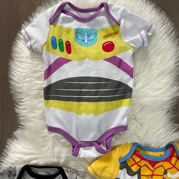 Toy Story Onesies - 3 NWOT - Picture 5 of 8